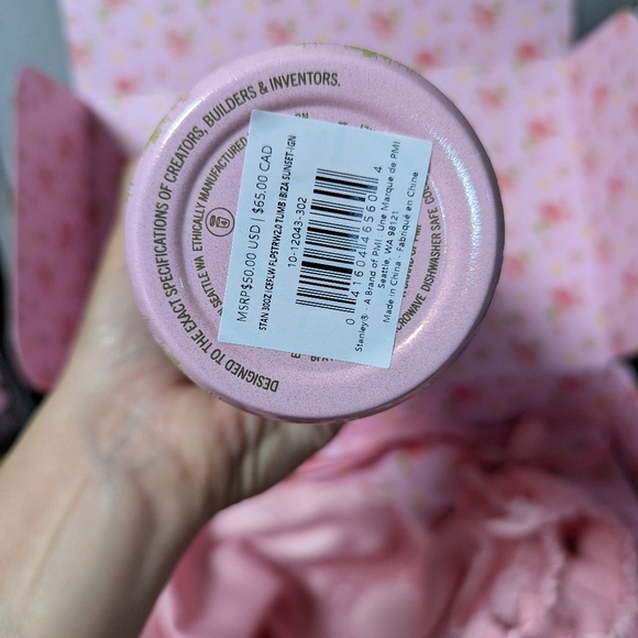 NEW STANLEY cup 30 OZ Ibiza Sunset Iceflow Tunbler loveshackfancy ORIGINAL - Picture 7 of 12